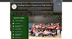 Desktop Screenshot of hardingcharterprep.org